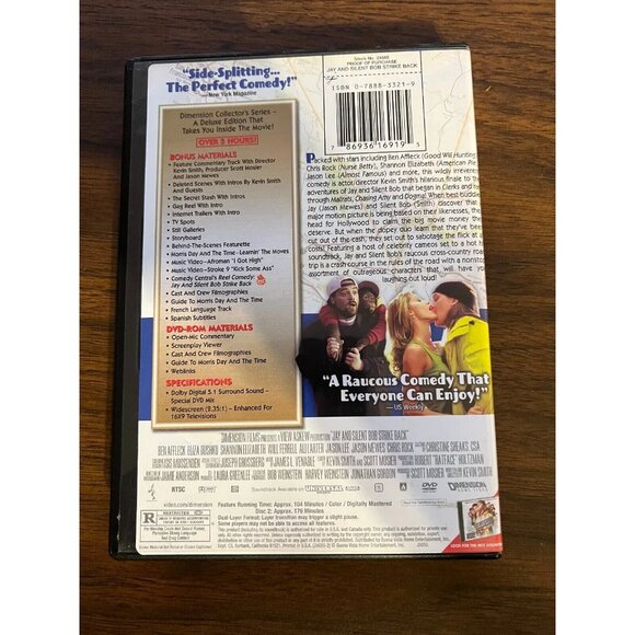 Jay and Silent Bob Strike Back (DVD, 2002, 2-Disc Set) - Picture 2 of 3